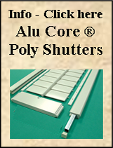 Alu Core Poly Shutters